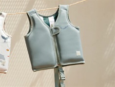 Liewood it comes in waves/peppermint badevest Dove